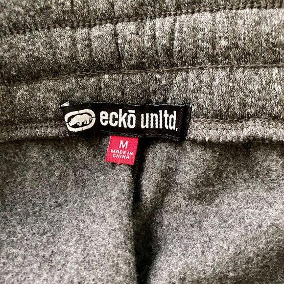ECKO Unlimited Gray Fleece Relaxed Fit Men's Cargo Shorts Medium NEW - Picture 5 of 8
